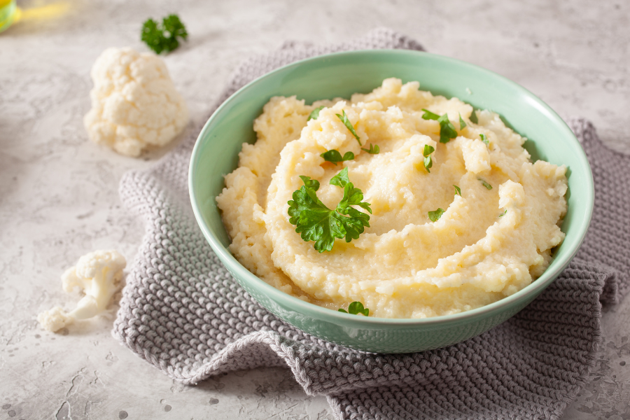 healthy cauliflower mashed potatoes